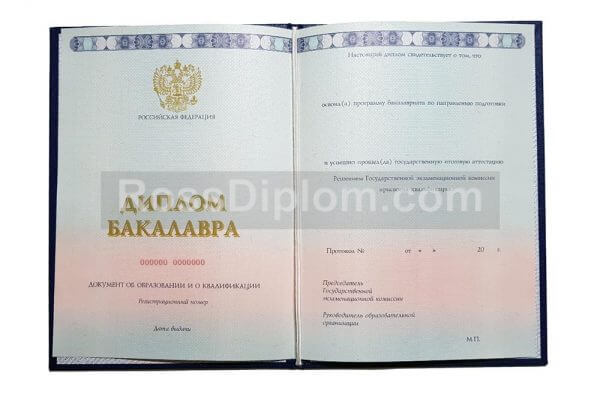 диплом бакалавра